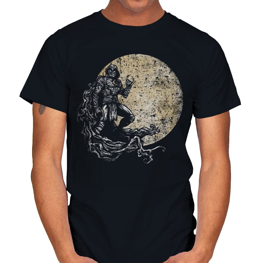 Knight of the Moon - Mens T-Shirts RIPT Apparel Small / Black