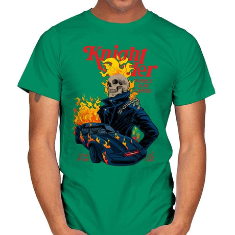 Knight Rider - Mens T-Shirts RIPT Apparel Small / Kelly