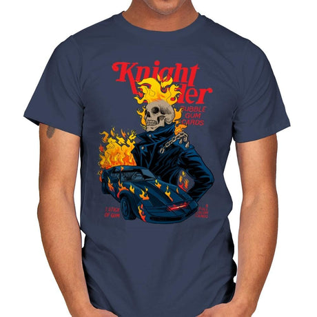 Knight Rider - Mens T-Shirts RIPT Apparel Small / Navy