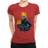 Knight Rider - Womens Premium T-Shirts RIPT Apparel Small / Red