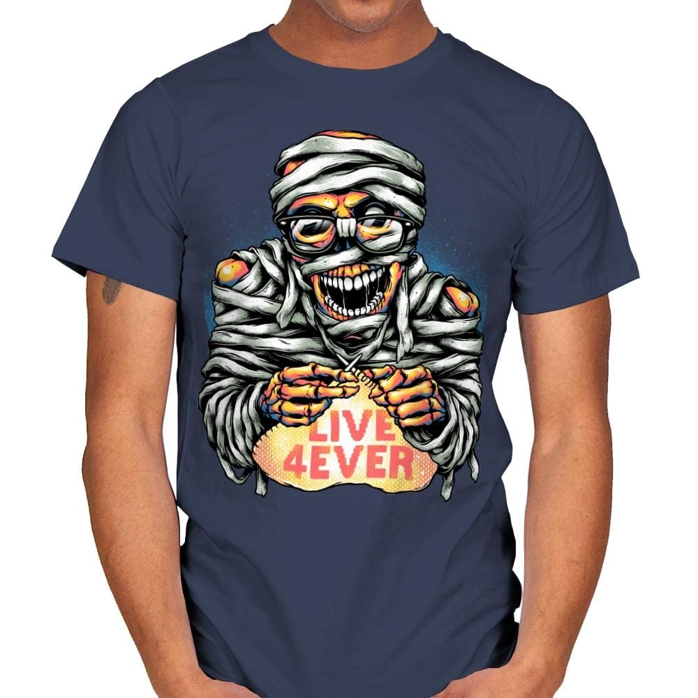 Knitt’n Like A Vill’n - Mens T-Shirts RIPT Apparel Small / Navy