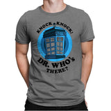Knock x2 - Mens Premium T-Shirts RIPT Apparel Small / Heather Grey