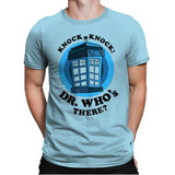 Knock x2 - Mens Premium T-Shirts RIPT Apparel Small / Light Blue