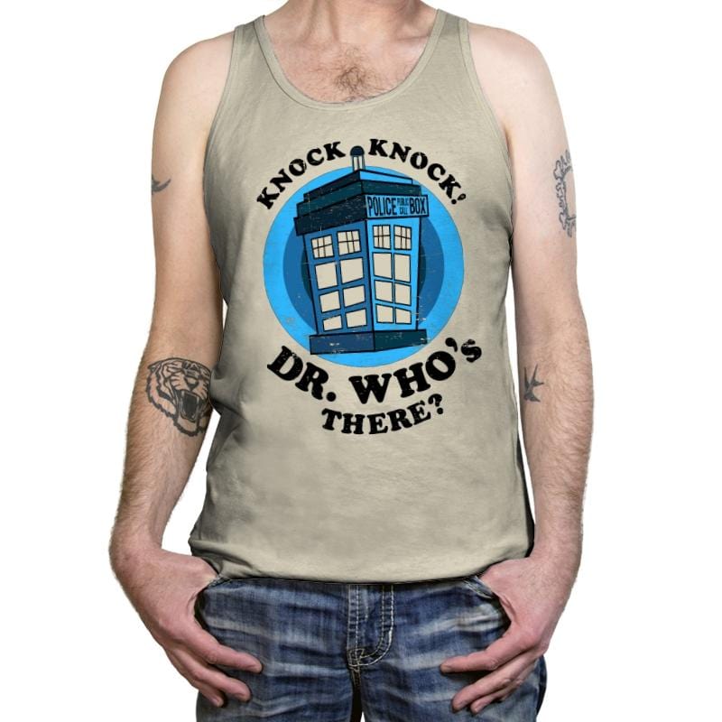 Knock x2 - Tanktop Tanktop RIPT Apparel X-Small / Oatmeal Triblend