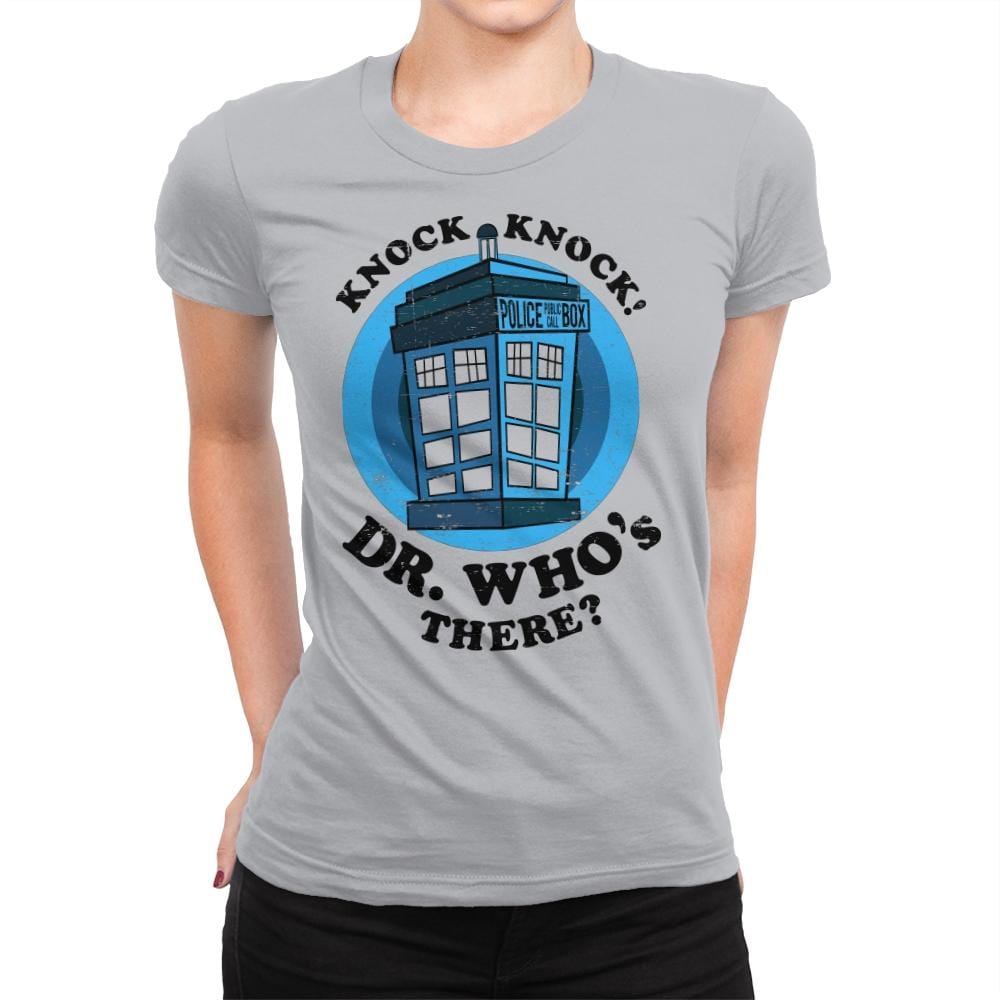 Knock x2 - Womens Premium T-Shirts RIPT Apparel Small / Heather Grey