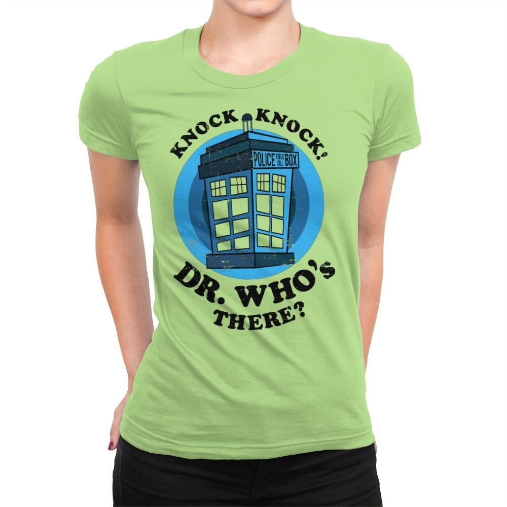 Knock x2 - Womens Premium T-Shirts RIPT Apparel Small / Mint