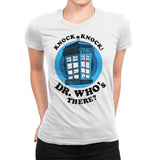 Knock x2 - Womens Premium T-Shirts RIPT Apparel Small / White