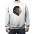 Kodachrome Space - Crew Neck Sweatshirt Crew Neck Sweatshirt RIPT Apparel Small / White