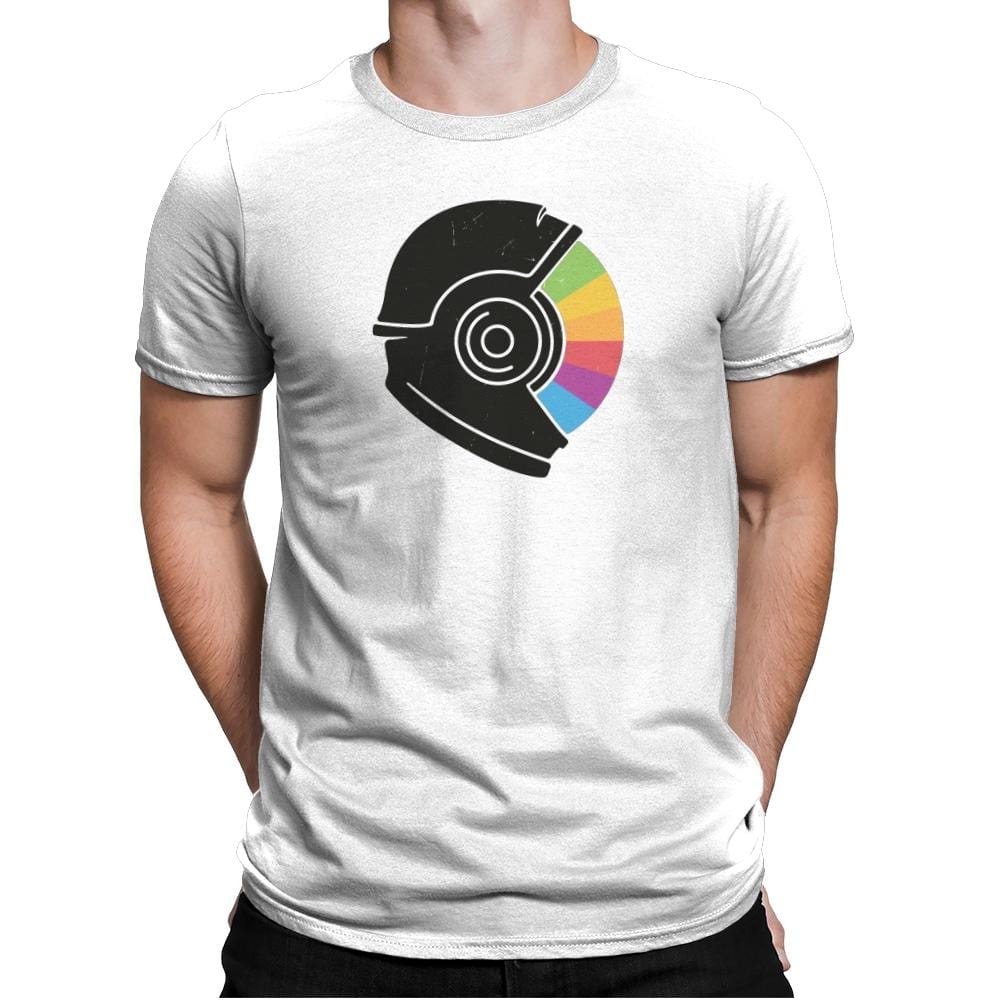 Kodachrome Space - Mens Premium T-Shirts RIPT Apparel Small / White