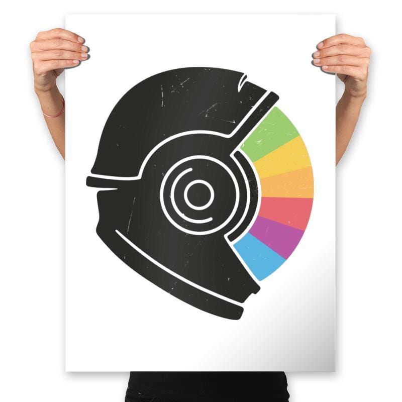 Kodachrome Space - Prints Posters RIPT Apparel 18x24 / White