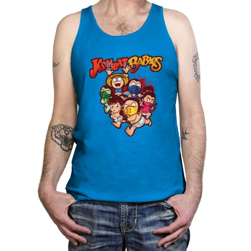 Kombat Babies - Tanktop Tanktop RIPT Apparel X-Small / Teal