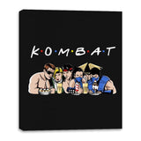 Kombat - Canvas Wraps Canvas Wraps RIPT Apparel 16x20 / Black