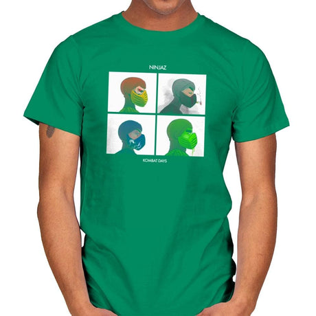 Kombat Days Exclusive - Mens T-Shirts RIPT Apparel Small / Kelly Green