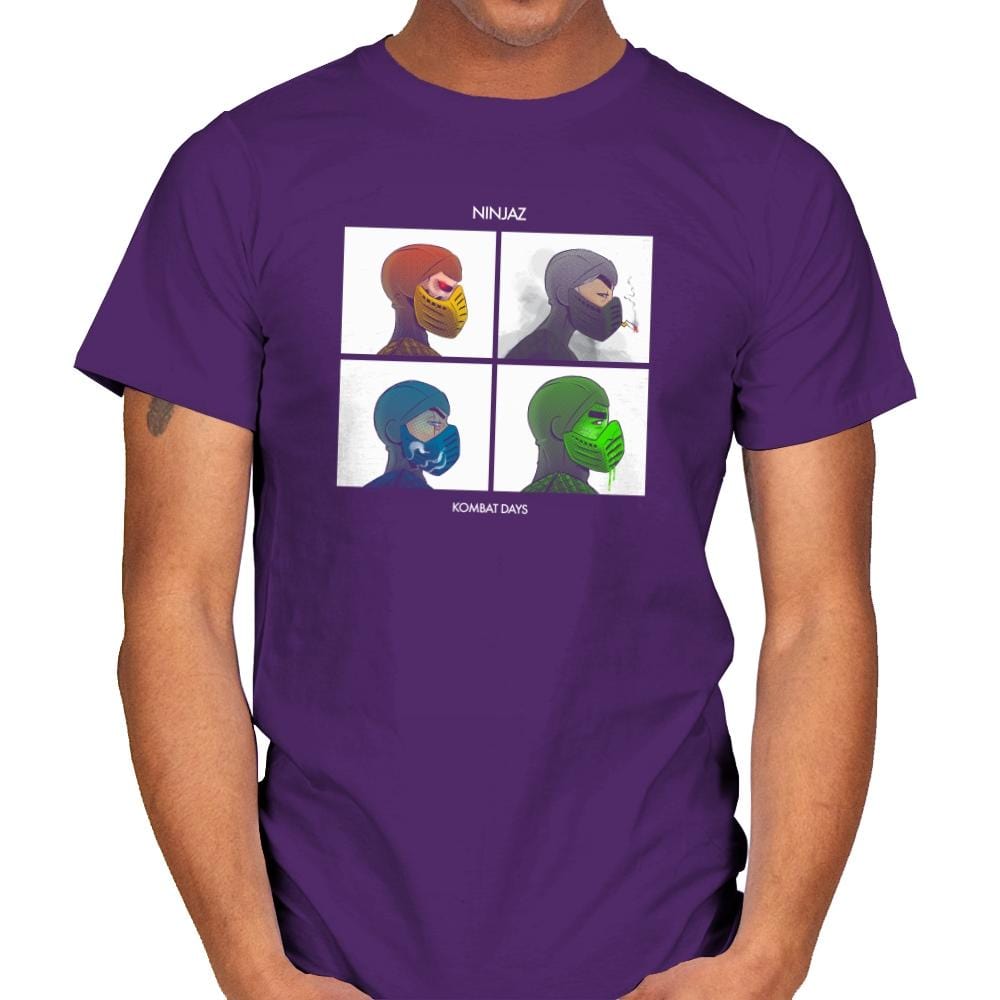 Kombat Days Exclusive - Mens T-Shirts RIPT Apparel Small / Purple