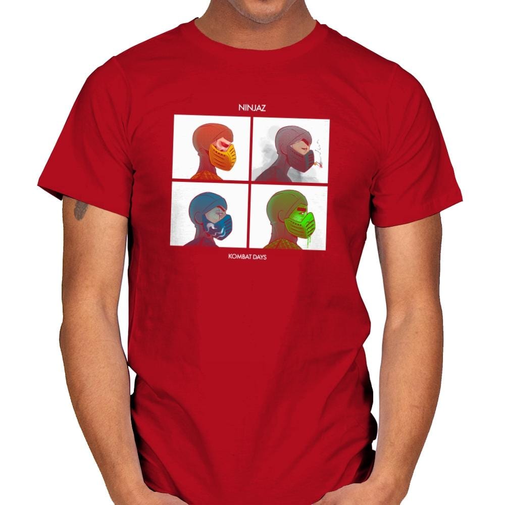 Kombat Days Exclusive - Mens T-Shirts RIPT Apparel Small / Red