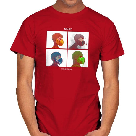 Kombat Days Exclusive - Mens T-Shirts RIPT Apparel Small / Red