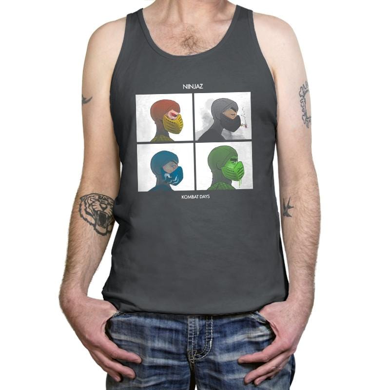 Kombat Days Exclusive - Tanktop Tanktop RIPT Apparel X-Small / Asphalt