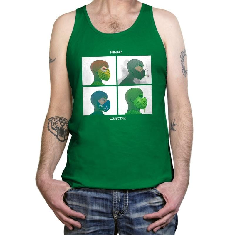 Kombat Days Exclusive - Tanktop Tanktop RIPT Apparel X-Small / Kelly