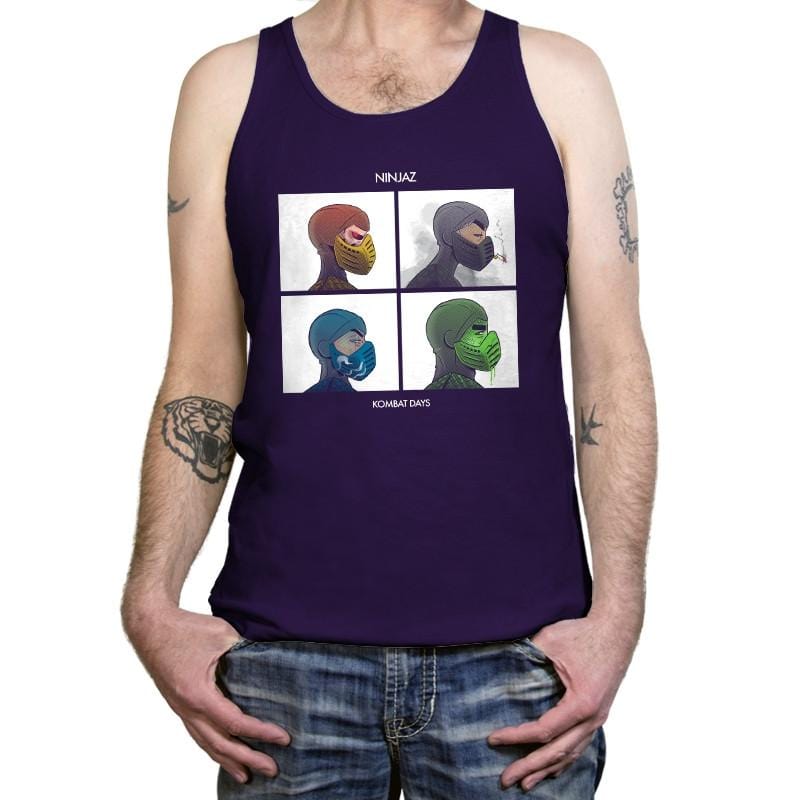 Kombat Days Exclusive - Tanktop Tanktop RIPT Apparel X-Small / Team Purple