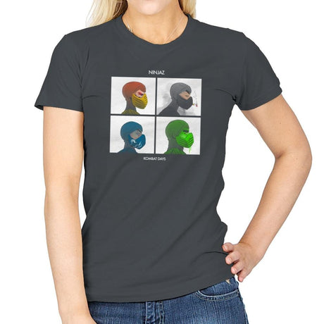 Kombat Days Exclusive - Womens T-Shirts RIPT Apparel Small / Charcoal