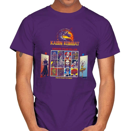 Kombat in the Woods Exclusive - Dead Pixels - Mens T-Shirts RIPT Apparel Small / Purple