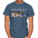Kombat - Mens T-Shirts RIPT Apparel Small / Indigo Blue