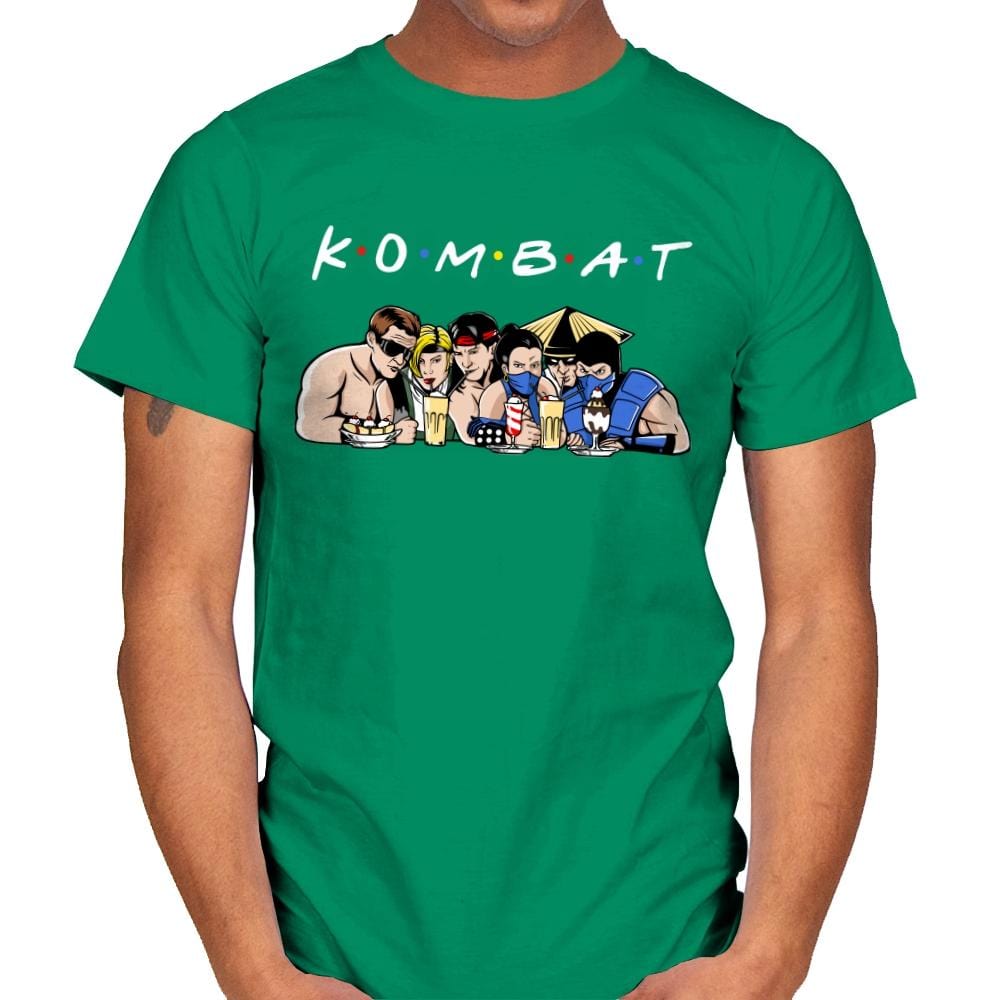 Kombat - Mens T-Shirts RIPT Apparel Small / Kelly Green