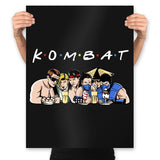 Kombat - Prints Posters RIPT Apparel 18x24 / Black