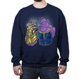 Kongfinity Gauntlet - Crew Neck Sweatshirt Crew Neck Sweatshirt RIPT Apparel Small / Navy