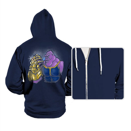 Kongfinity Gauntlet - Hoodies Hoodies RIPT Apparel Small / Navy