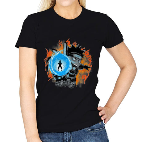 Konoha Kid - Womens T-Shirts RIPT Apparel Small / Black