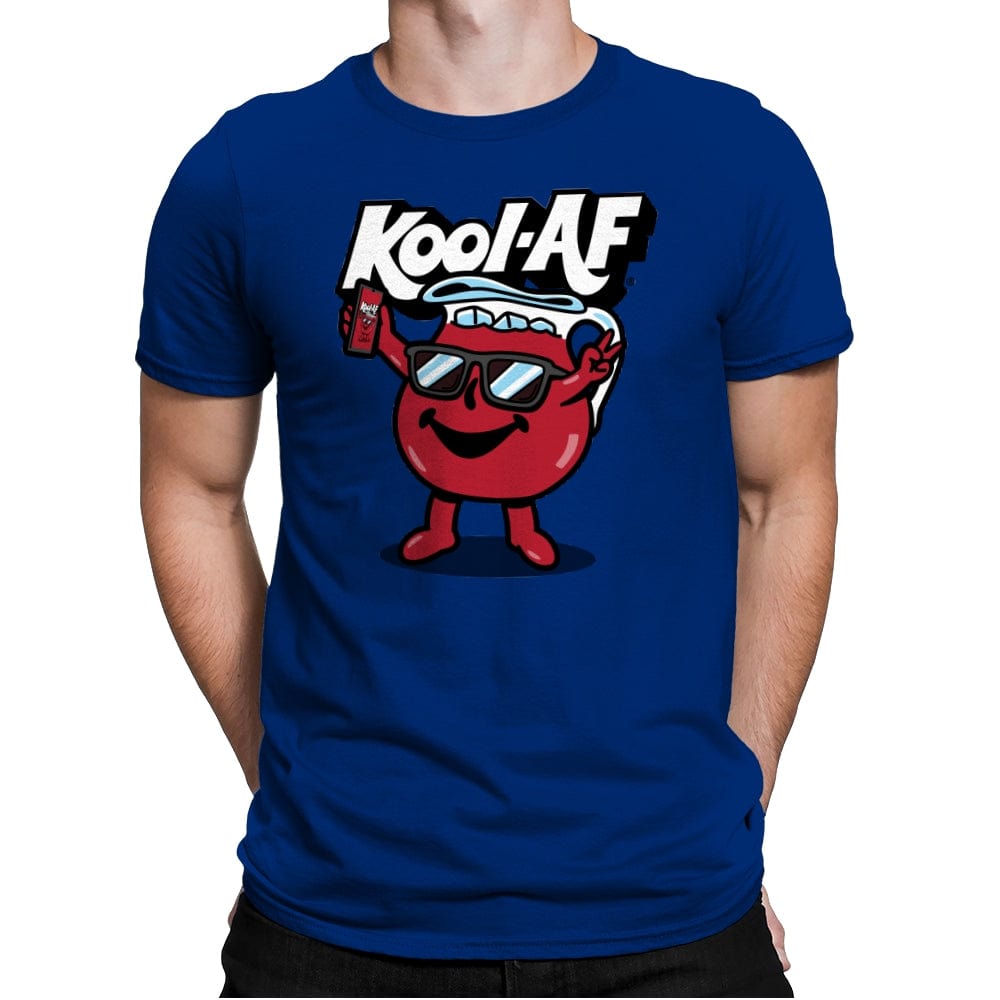 Kool AF - Mens Premium T-Shirts RIPT Apparel Small / Royal