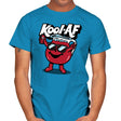 Kool AF - Mens T-Shirts RIPT Apparel Small / Sapphire