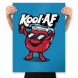 Kool AF - Prints Posters RIPT Apparel 18x24 / Sapphire
