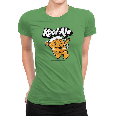 Kool Ale - Womens Premium T-Shirts RIPT Apparel Small / Kelly