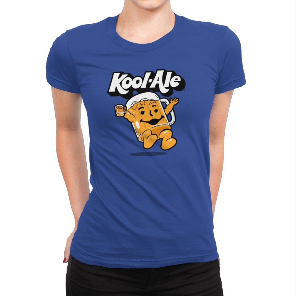 Kool Ale - Womens Premium T-Shirts RIPT Apparel Small / Royal