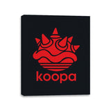 Koopa - Canvas Wraps Canvas Wraps RIPT Apparel 11x14 / Black