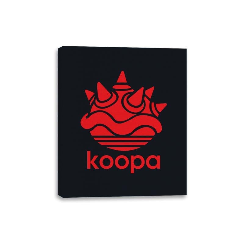 Koopa - Canvas Wraps Canvas Wraps RIPT Apparel 8x10 / Black