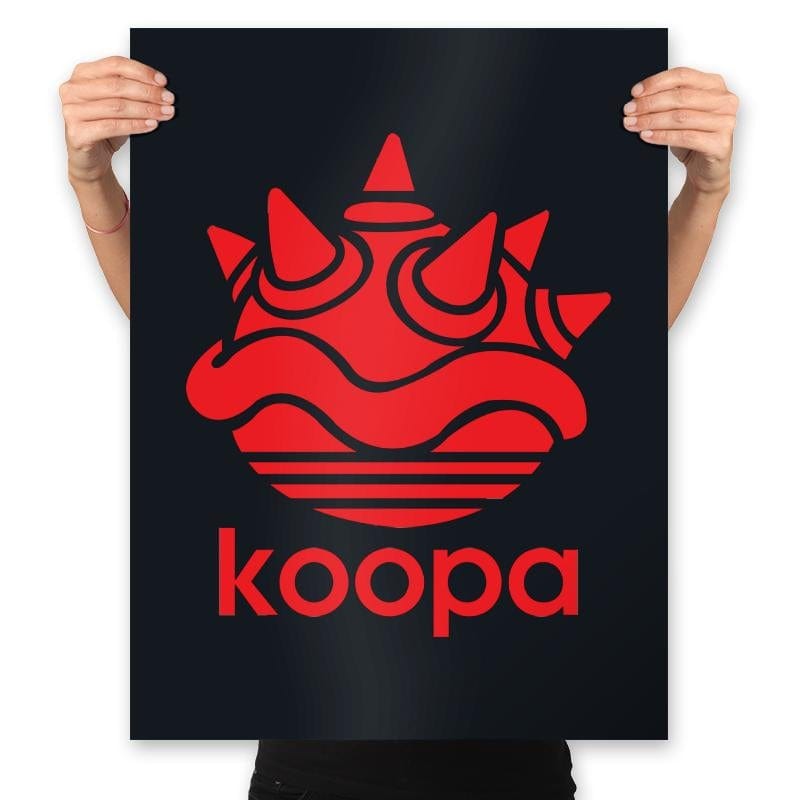 Koopa - Prints Posters RIPT Apparel 18x24 / Black