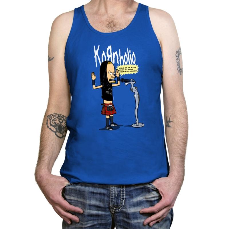 Kornholio - Tanktop Tanktop RIPT Apparel X-Small / True Royal