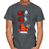 Kraken Fusion - Mens T-Shirts RIPT Apparel Small / Charcoal