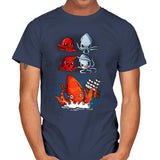 Kraken Fusion - Mens T-Shirts RIPT Apparel Small / Navy