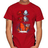 Kraken Fusion - Mens T-Shirts RIPT Apparel Small / Red
