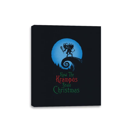 Krampus - Canvas Wraps Canvas Wraps RIPT Apparel 8x10 / Black