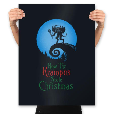 Krampus - Prints Posters RIPT Apparel 18x24 / Black
