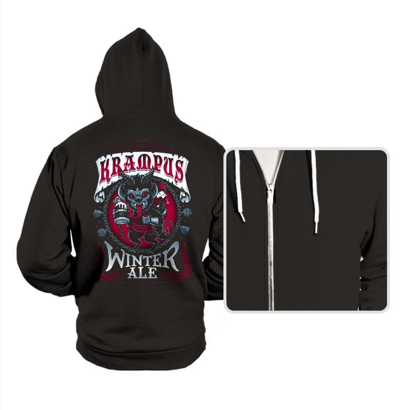Krampus Winter Ale - Hoodies Hoodies RIPT Apparel Small / Black