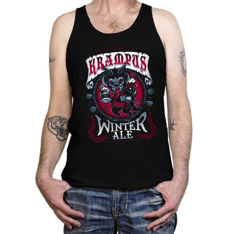 Krampus Winter Ale - Tanktop Tanktop RIPT Apparel X-Small / Black