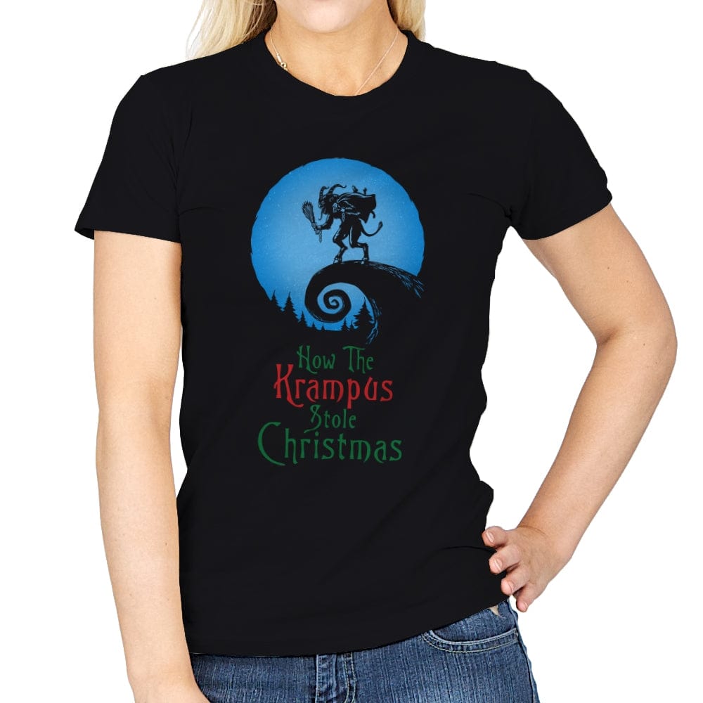 Krampus - Womens T-Shirts RIPT Apparel Small / Black