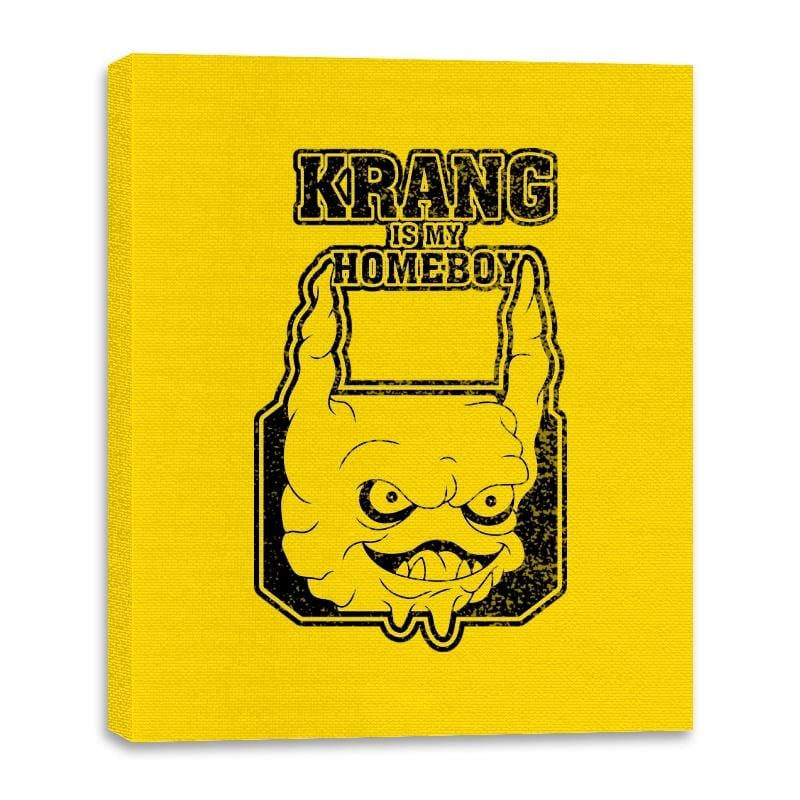Krang is my Homeboy - Canvas Wraps Canvas Wraps RIPT Apparel
