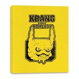 Krang is my Homeboy - Canvas Wraps Canvas Wraps RIPT Apparel 16x20 / Sunshine